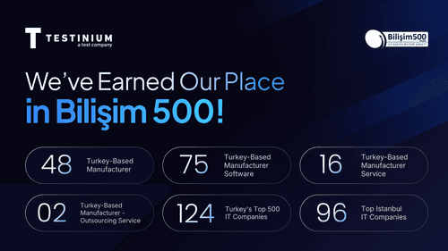 Testinium Recognized Once Again in the Bilişim 500 Research